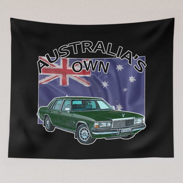 Item preview, Classic Australian WB Holden Statesman Caprice – Vintage Car Art Malachite green designed and sold by Michael van der Hoorn.