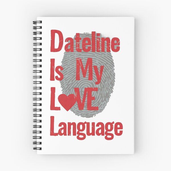 Item preview, True crime Dateline is my love language tshirt designed and sold by BNDDesign.