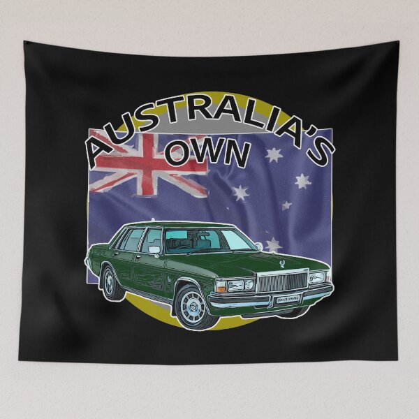 Item preview, Old Classic Australian WB Holden Statesman Caprice – Vintage Car Art Malachite green designed and sold by Michael van der Hoorn.