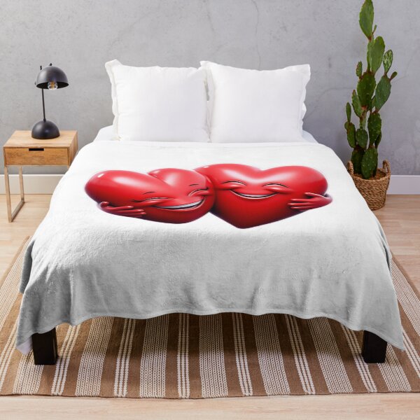 Item preview, The two hugging hearts designed and sold by Ink And Inspire.