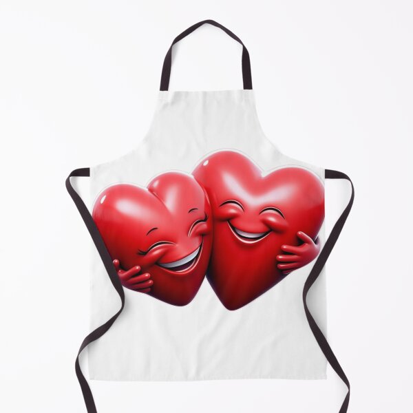 Item preview, The two hugging hearts designed and sold by Ink And Inspire.