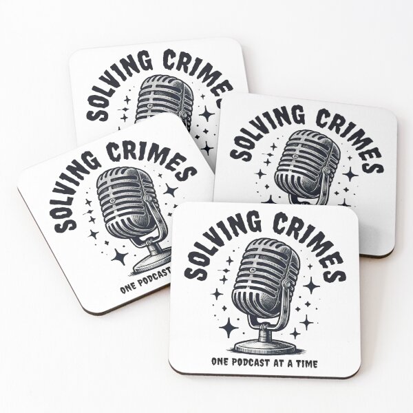 Item preview, True crime Solving crimes one podcast at a time designed and sold by BNDDesign.