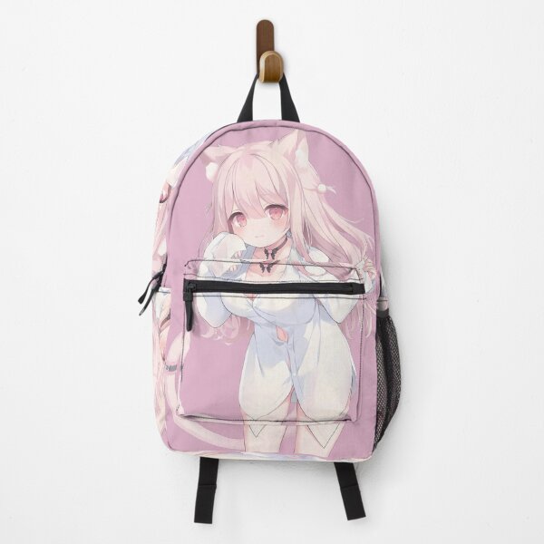 cartoon anime niko kitten backpack ISaikoy My Deer Friend Nokotan Bookbag Daypack School Bag 1 Crunchyroll Bananya Plush 3-D Cat