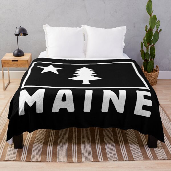 Item preview, Old Maine State Flag designed and sold by AtomicUtopia.