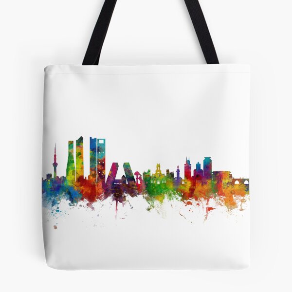Item preview, Madrid Spain Skyline designed and sold by ArtPrints.