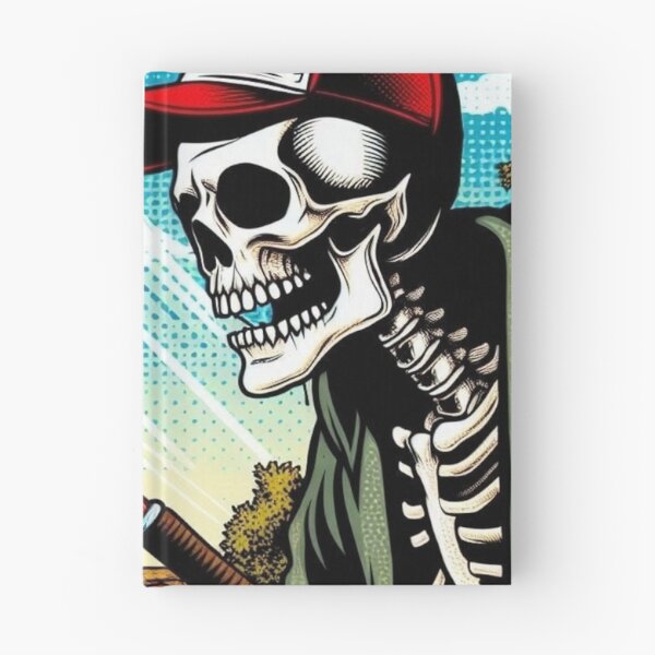 Item preview, Skeleton fisherman popart designed and sold by Club-Satini.