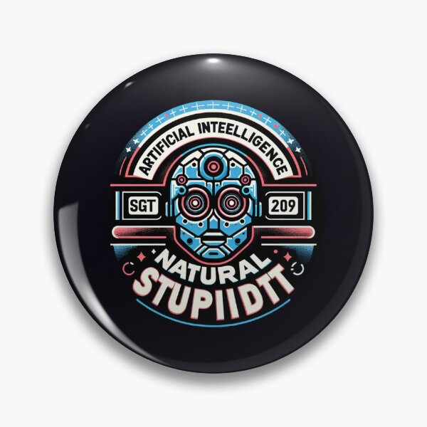 Item preview, Artificial Intelligence > Natural Stupidity designed and sold by  ViralVisionsCreating .