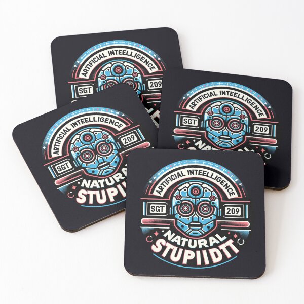 Item preview, Artificial Intelligence > Natural Stupidity designed and sold by  ViralVisionsCreating .