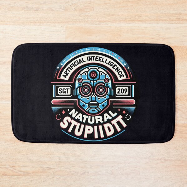 Item preview, Artificial Intelligence > Natural Stupidity designed and sold by  ViralVisionsCreating .