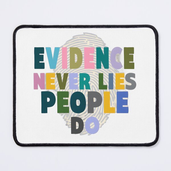 Item preview,  True Crime Evidence never lies people do tshirt designed and sold by BNDDesign.