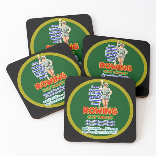 Item preview, Rowing Therapy: Oars Over Punchlines!!! designed and sold by Michael van der Hoorn.