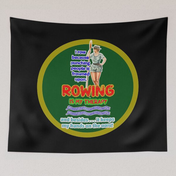 Item preview, Rowing Therapy: Oars Over Punchlines!!! designed and sold by Michael van der Hoorn.