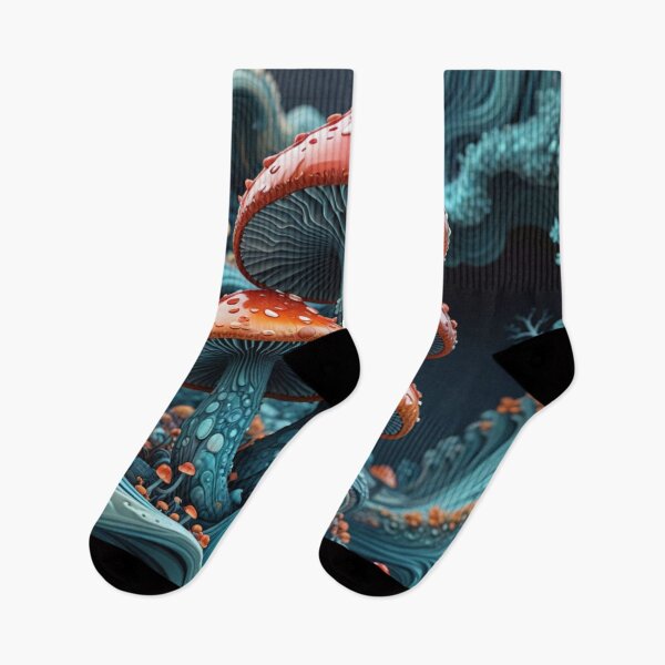 Item preview, Psychedelic Mushroom Grouping designed and sold by Harmonic_Layers.