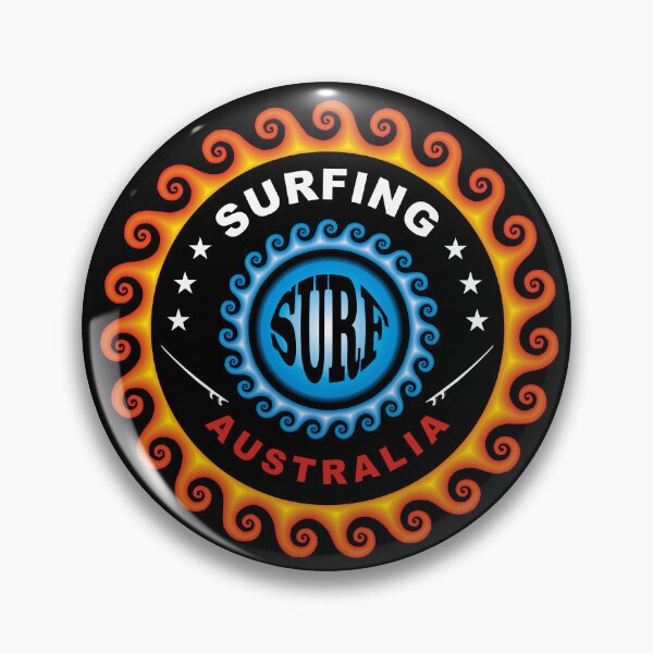 Item preview, Australia Surfing Surf vintage emblem designed and sold by studioss76.