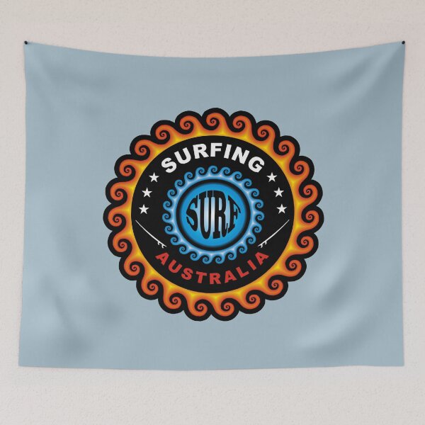 Item preview, Australia Surfing Surf vintage emblem designed and sold by studioss76.
