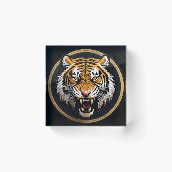 Item preview, Wild Tiger Emblem designed and sold by Santa Barbara Local.