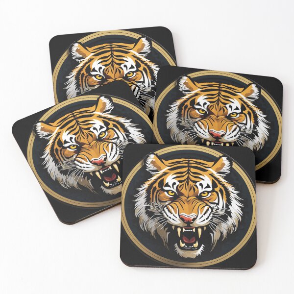 Item preview, Wild Tiger Emblem designed and sold by Santa Barbara Local.