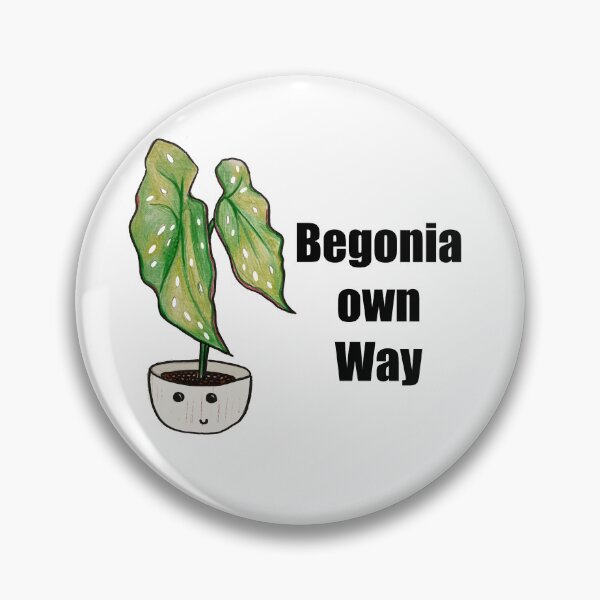 Item preview, Begonia own way cute plant  designed and sold by Luilui7.