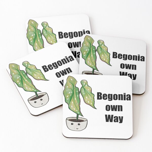 Item preview, Begonia own way cute plant  designed and sold by Luilui7.