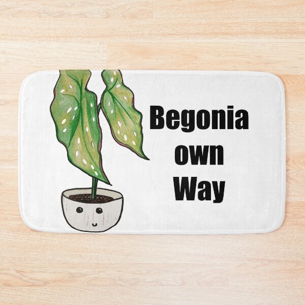 Item preview, Begonia own way cute plant  designed and sold by Luilui7.