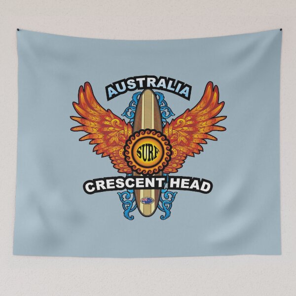 Item preview, Crescent Head Australia Surf vintage surfboard wings designed and sold by studioss76.