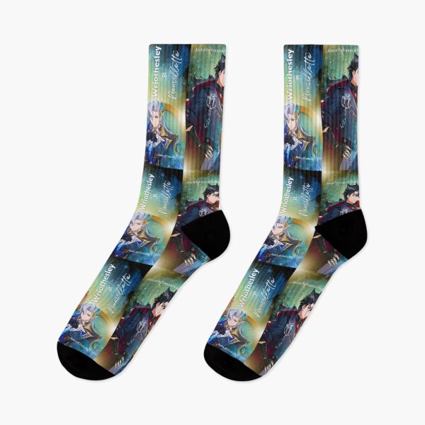 Item preview, Wriothesley and Neuvillette Genshin Impact designed and sold by SegaJenkins.