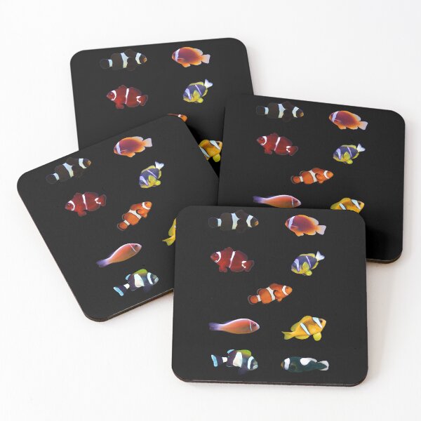 Item preview, Anemone Fish (black) designed and sold by Marine Wonders.
