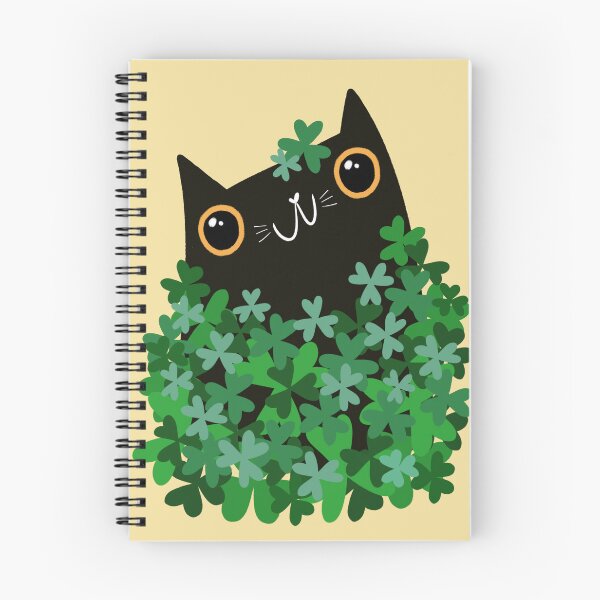 Item preview, Shamrocks St Patrick's Day Cat designed and sold by poket.piktures.