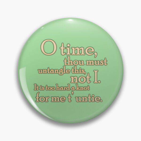 Item preview, Time Must Untangle designed and sold by Elinda96.