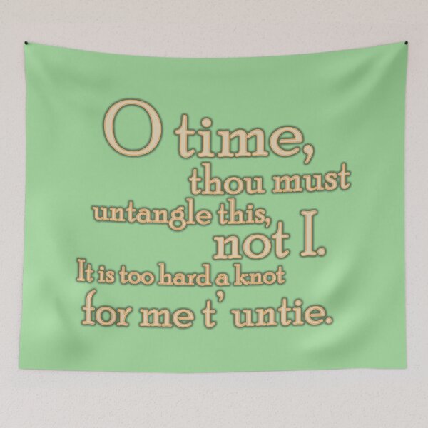 Item preview, Time Must Untangle designed and sold by Elinda96.