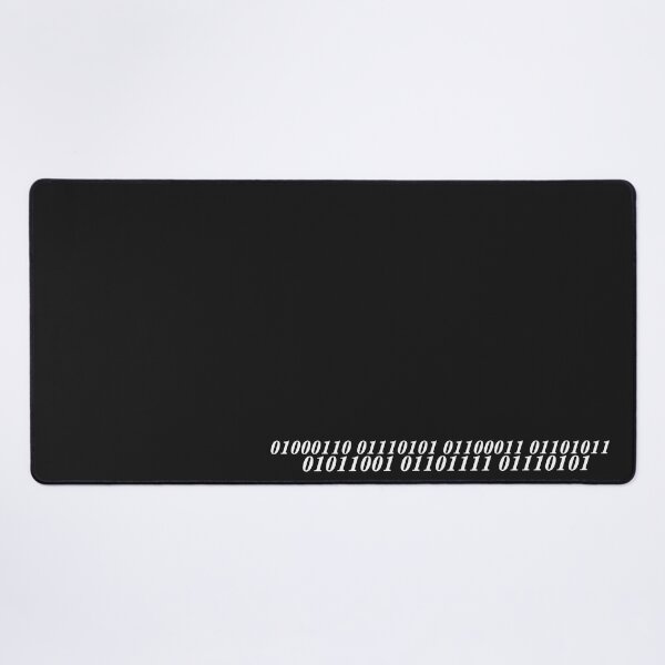 Item preview, F*** you (in binary) designed and sold by ConfuzRandomly.