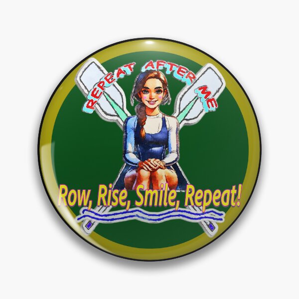 Item preview, Rowing Through Life: Row, Rise, Smile, Repeat after Me! designed and sold by Michael van der Hoorn.