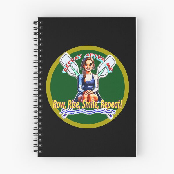 Item preview, Rowing Through Life: Row, Rise, Smile, Repeat after Me! designed and sold by Michael van der Hoorn.