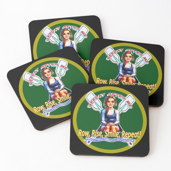 Item preview, Rowing Through Life: Row, Rise, Smile, Repeat after Me! designed and sold by Michael van der Hoorn.