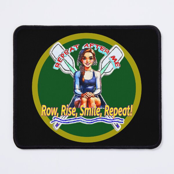 Item preview, Rowing Through Life: Row, Rise, Smile, Repeat after Me! designed and sold by Michael van der Hoorn.