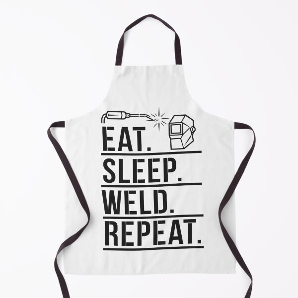 Item preview, Eat. Sleep. Weld. Repeat. designed and sold by MagicWander.