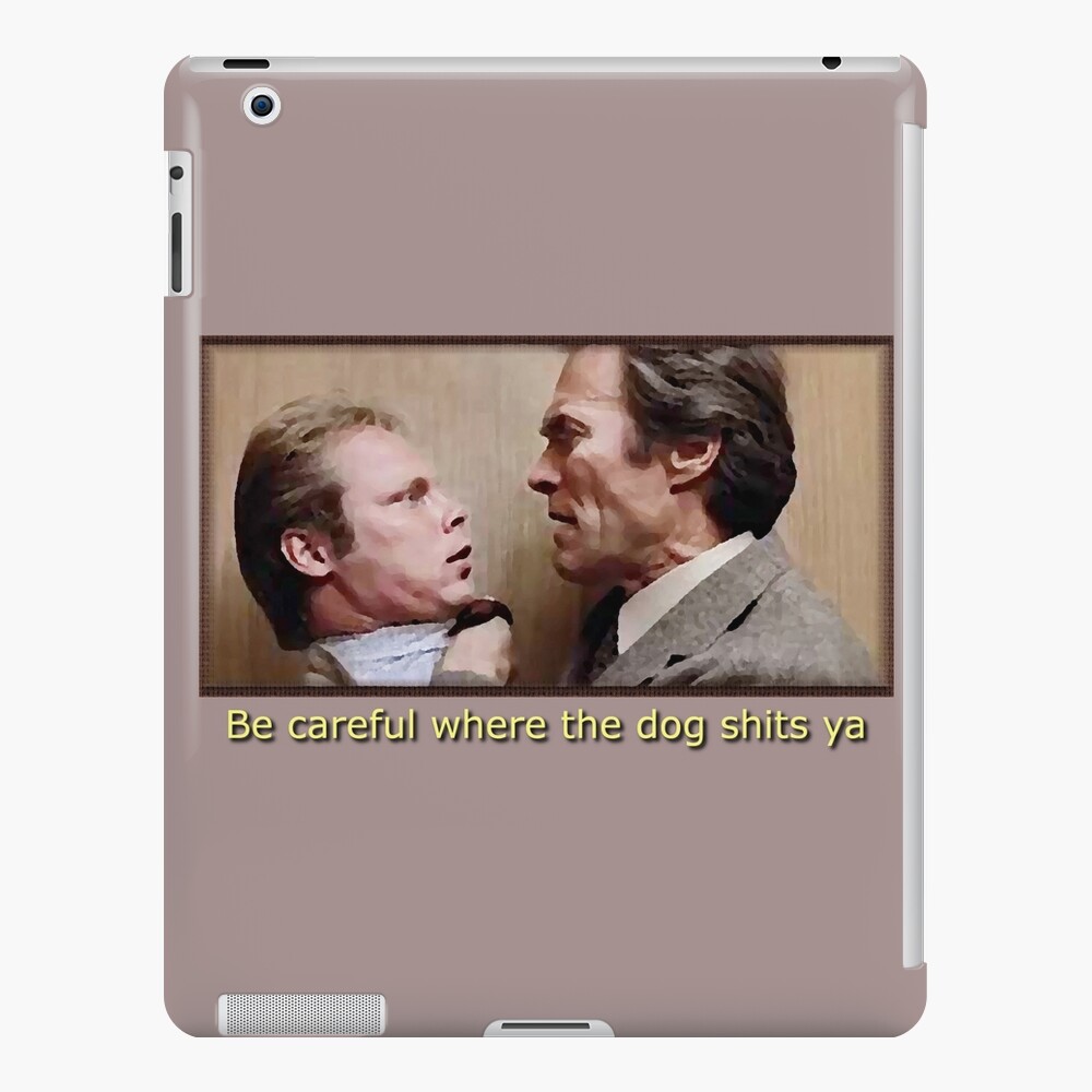 Best Dirty Harry Quote, Punk Dogshit iPad Case & Skin