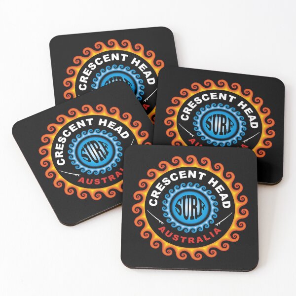 Item preview, Crescent Head Australia Surfing Surf vintage emblem designed and sold by studioss76.