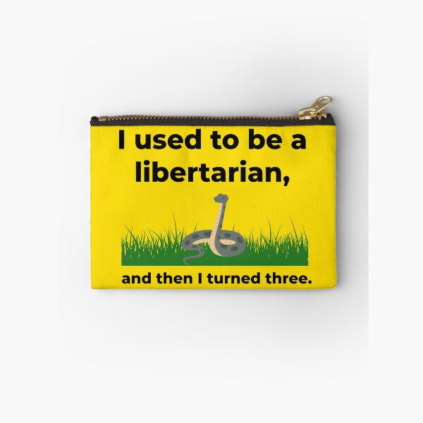 Item preview, I used to be a libertarian and then I turned three.  designed and sold by Rachel the Artist .