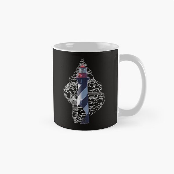 Item preview, Trident Conch and Lighthouse designed and sold by RedFishyTee.