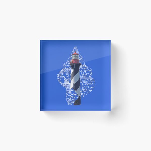 Item preview, Trident Conch and Lighthouse designed and sold by RedFishyTee.