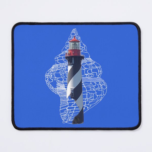 Item preview, Trident Conch and Lighthouse designed and sold by RedFishyTee.