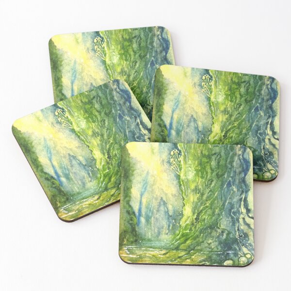 Item preview, Mononoke Forest watercolor designed and sold by Inkhov Art.