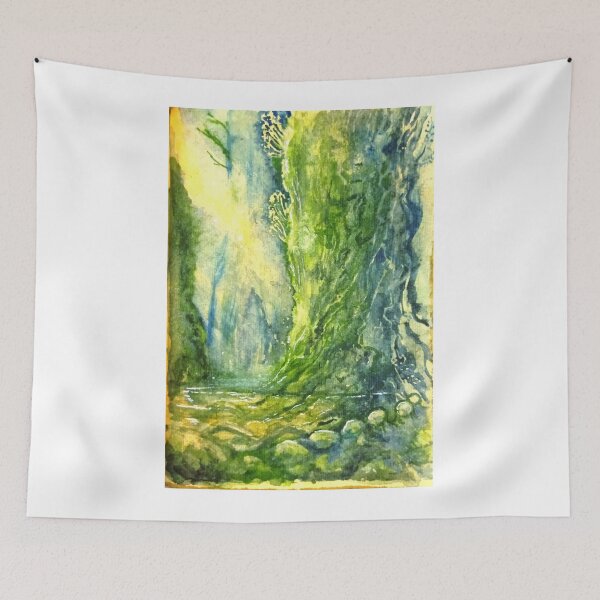 Item preview, Mononoke Forest watercolor designed and sold by Inkhov Art.