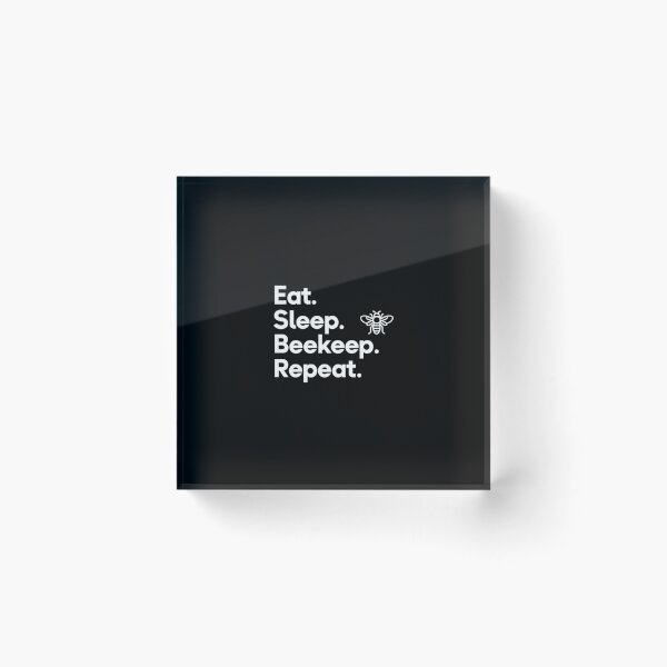 Item preview, Eat. Sleep. Beekeep. Repeat. designed and sold by MagicWander.