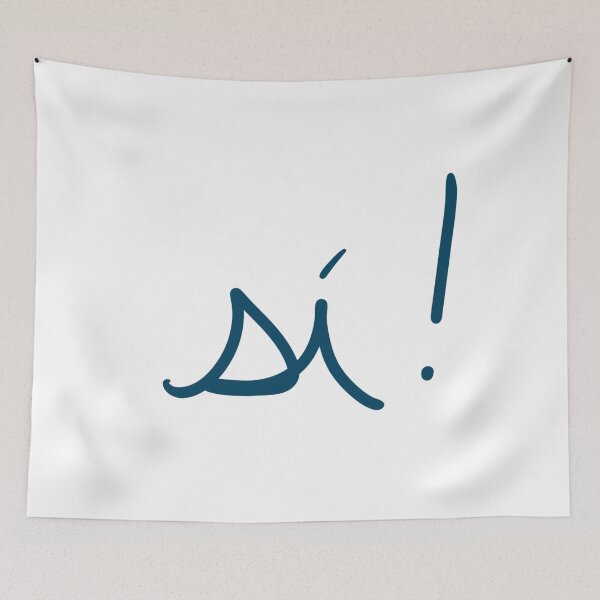 Item preview, Yes in Spanish designed and sold by abeink.