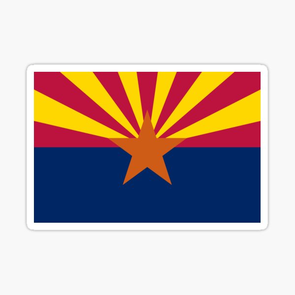 Aperçu de l'œuvre Drapeau de l'Arizona créée et vendue par Gertie Roo.