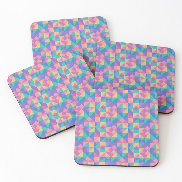 Item preview, Triangle's pattern,pastel colors designed and sold by cutecrazytshirt.