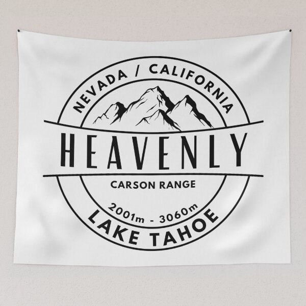 Item preview, Heavenly - Lake Tahoe - Nevada / California - United States designed and sold by GoodOldVintage.