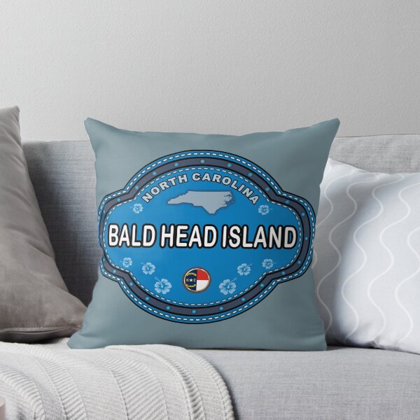 Item preview, Bald Head Island North Carolina stitching effect emblem designed and sold by studioss76.